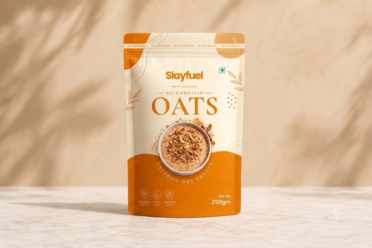 slay fuel saffron dry fruits high protein instant oats – no added sugar. slay fuel saffron dry fruits high protein instant oats – no added sugar.